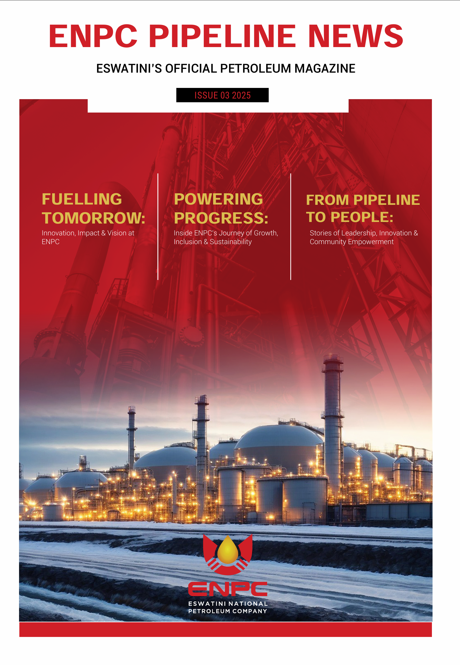 PIPELINE NEWS Vol 1. Issue 1.