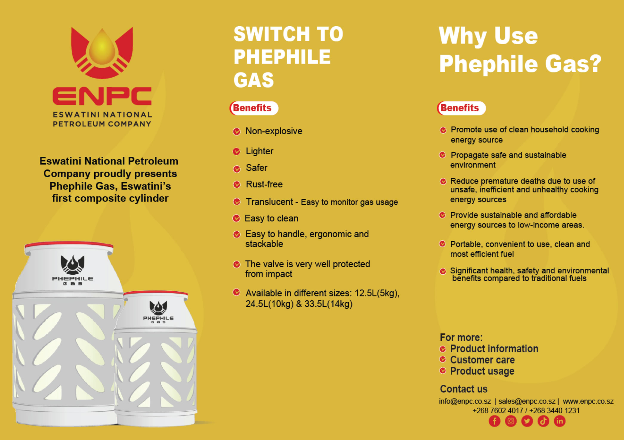 Phephile Gas (Liquefied Petroleum Gas — LPG)